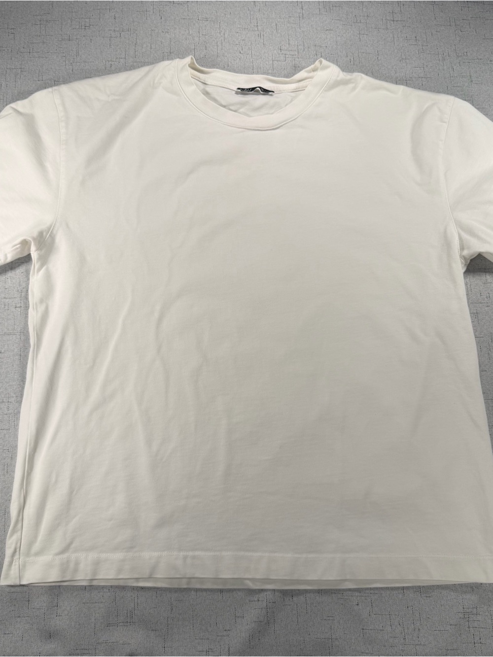 Classic White Crew Neck T-Shirt - Men's